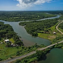 Aerial drone photography in Fiji - Vunivadra Waiwai