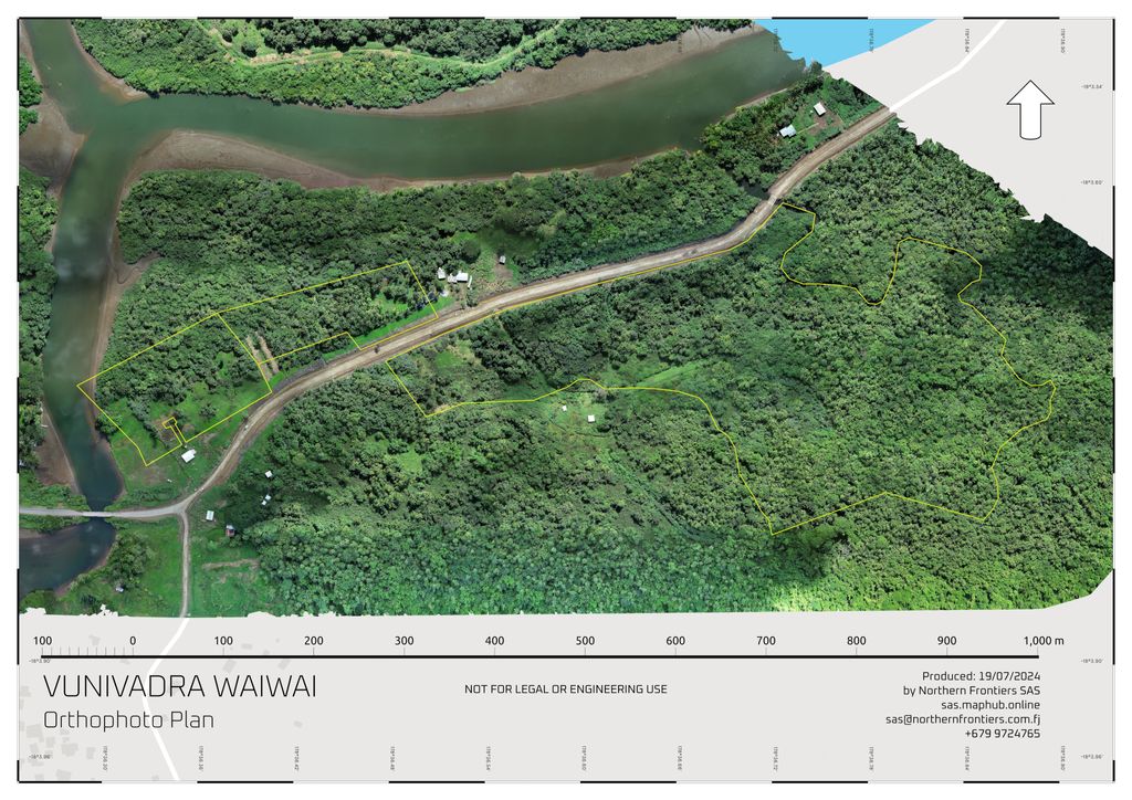 Orthophoto Map Report Layout