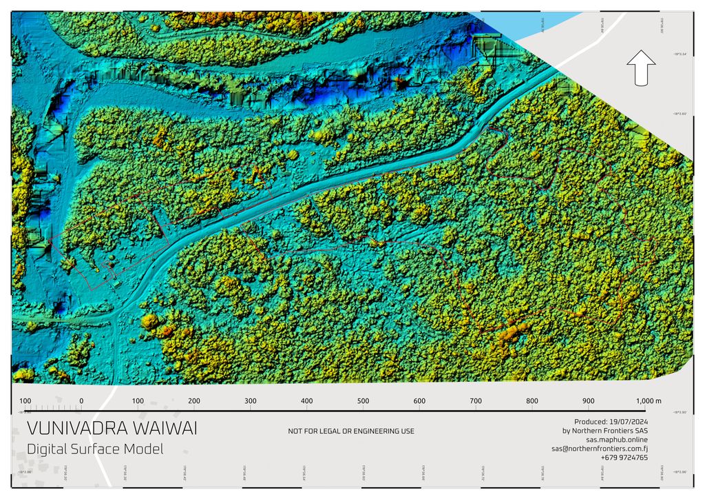 Digital Surface Model Report Layout